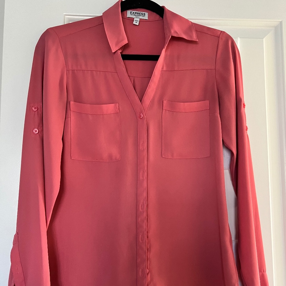 Women Convertible Sleeve Shirt